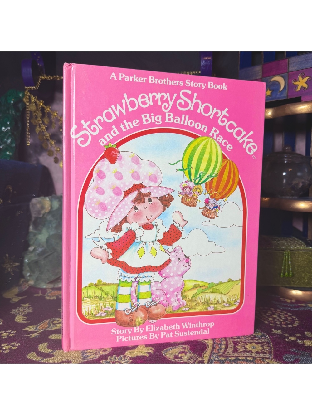Vintage 1983 Strawberry Shortcake Children’s Book The Big Balloon Race